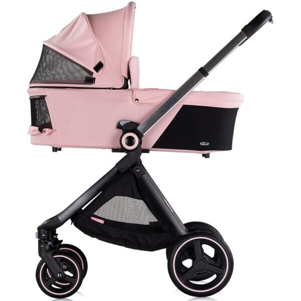 Carucior Chipolino Elite 3 In 1 Pink Marshmallow - Imagine 5