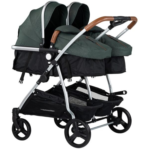 Carucior Gemeni Chipolino Duo Smart 2 In 1 Basil