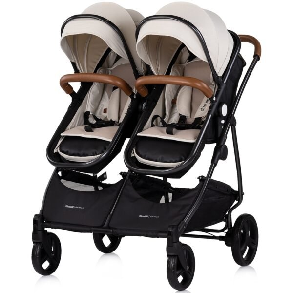 Carucior Gemeni Chipolino Duo Smart 3 In 1 Biscotta - Imagine 7