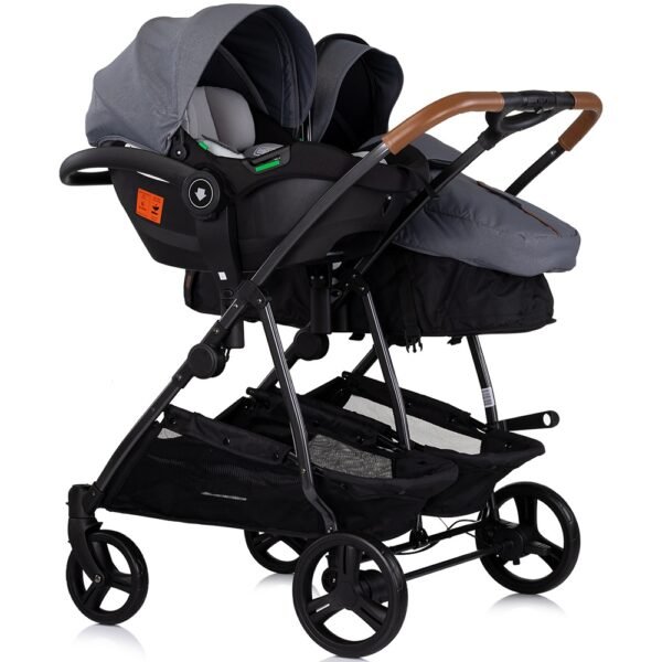 Carucior Gemeni Chipolino Duo Smart 3 In 1 Cloud - Imagine 10