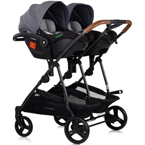 Carucior Gemeni Chipolino Duo Smart 3 In 1 Cloud - Imagine 11