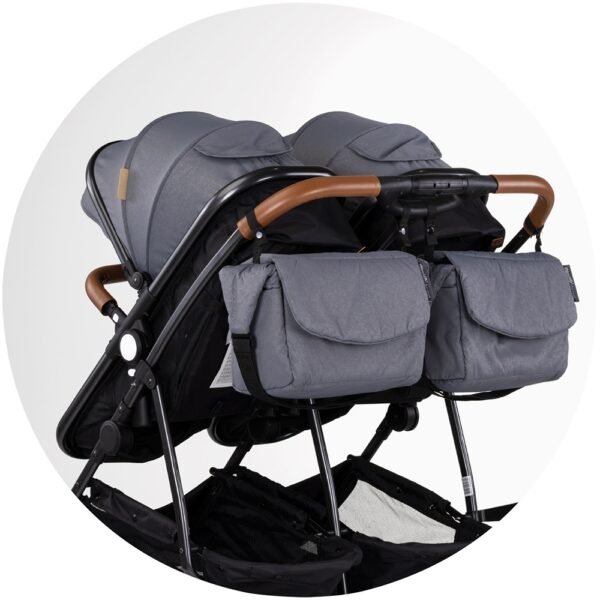 Carucior Gemeni Chipolino Duo Smart 3 In 1 Cloud - Imagine 15
