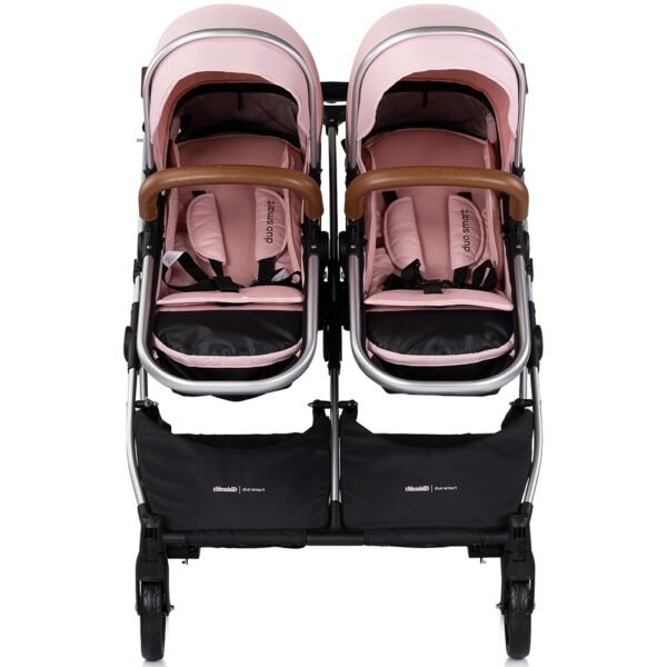 Carucior Gemeni Chipolino Duo Smart 3 In 1 Pink Marshmallow - Imagine 9