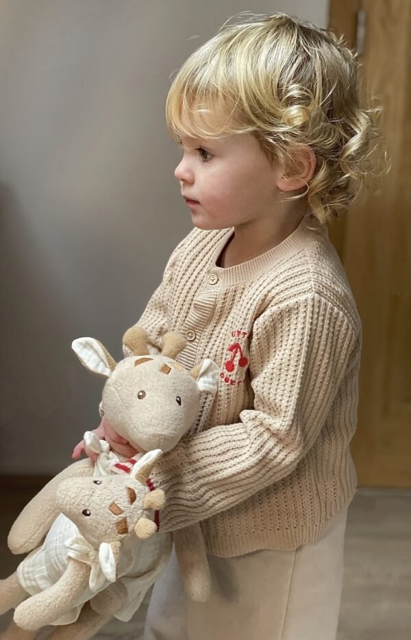 Girafa Leoni Din Bumbac Organic, Egmont Toys - Imagine 4