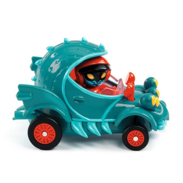Masina De Curse Funny Beast Colectia Crazy Motors, Djeco - Imagine 2