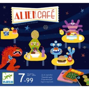 Joc de cooperare Alien cafe, Djeco