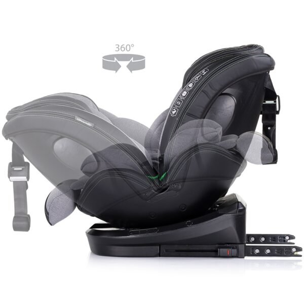 Scaun Auto Chipolino Hypnotic I-Size 40-150 Cm Cu Sistem Isofix Si Sezut Rotativ Cloud - Imagine 7