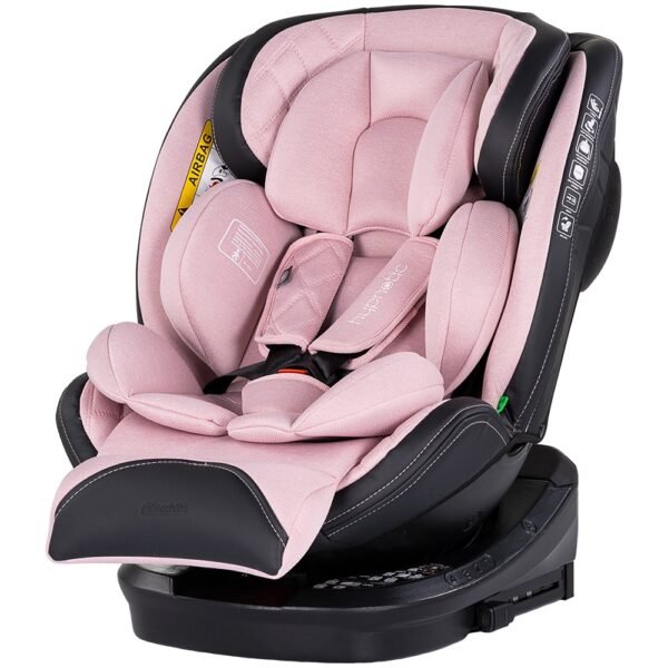 Scaun Auto Chipolino Hypnotic I-Size 40-150 Cm Cu Sistem Isofix Si Sezut Rotativ Pink Marshmallow