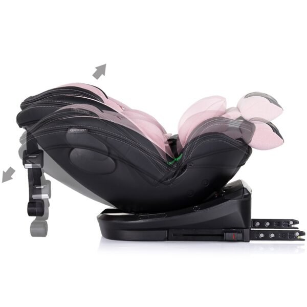Scaun Auto Chipolino Hypnotic I-Size 40-150 Cm Cu Sistem Isofix Si Sezut Rotativ Pink Marshmallow - Imagine 9