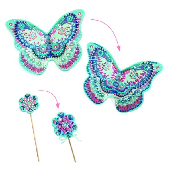 Joc Creativ Diy Aripi Si Bagheta Fermecata, Djeco - Imagine 4