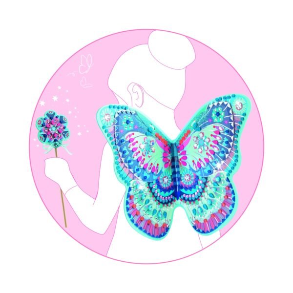 Joc Creativ Diy Aripi Si Bagheta Fermecata, Djeco - Imagine 5