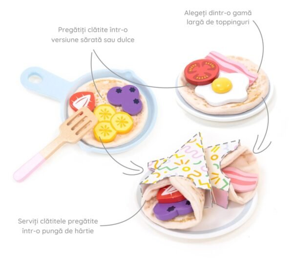 Joc De Rol Set De Preparat Clatite, Umu Toys - Imagine 3