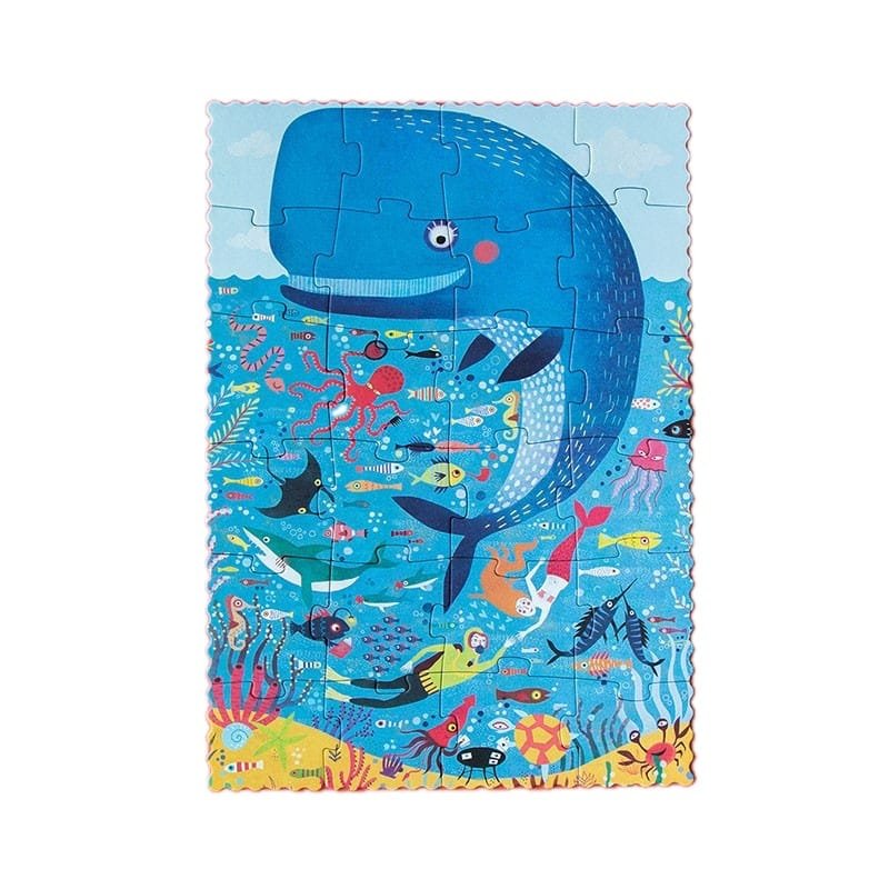 Puzzle Si Joc De Observatie Oceanul Meu Mic, Londji 4 Puzzle Si Joc De Observatie Oceanul Meu Mic, Londji - Imagine 3