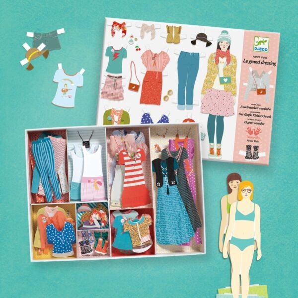 Joc Creativ Un Dressing Modern, Djeco - Imagine 2