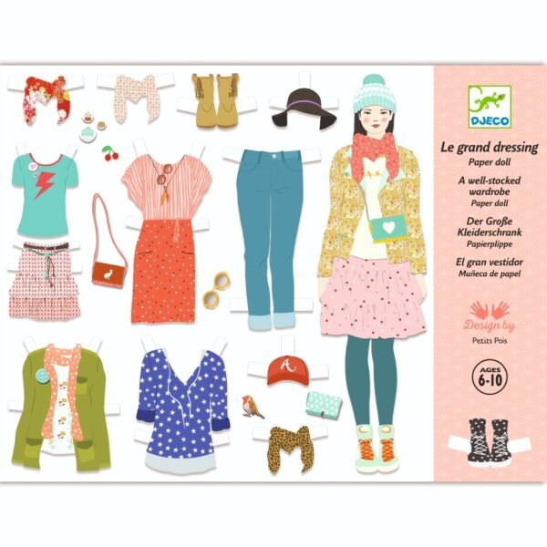 Joc Creativ Un Dressing Modern, Djeco - Imagine 5