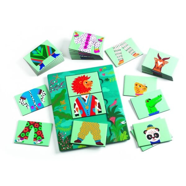 Joc Eduludo Mix &Amp; Match Modanimo, Djeco - Imagine 5