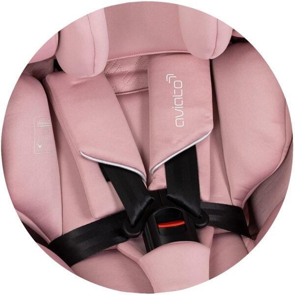 Scaun Auto Chipolino Aviato I-Size 40-150 Cm Pink Marshmallow - Imagine 10