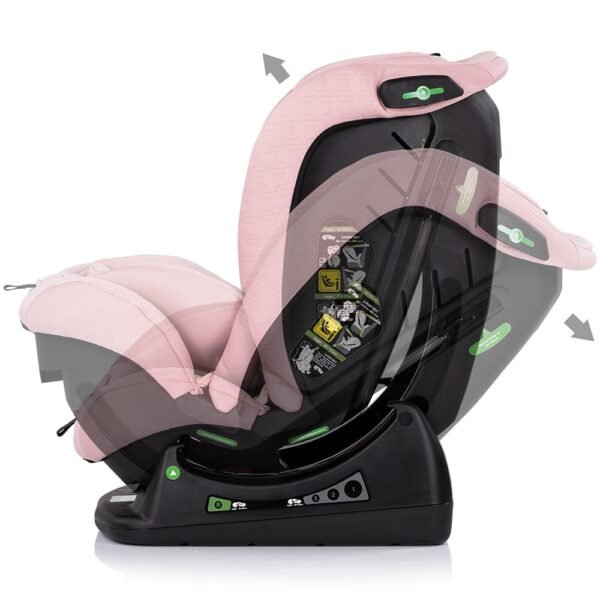 Scaun Auto Chipolino Aviato I-Size 40-150 Cm Pink Marshmallow - Imagine 5