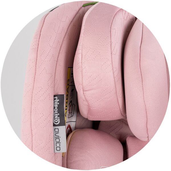 Scaun Auto Chipolino Aviato I-Size 40-150 Cm Pink Marshmallow - Imagine 7