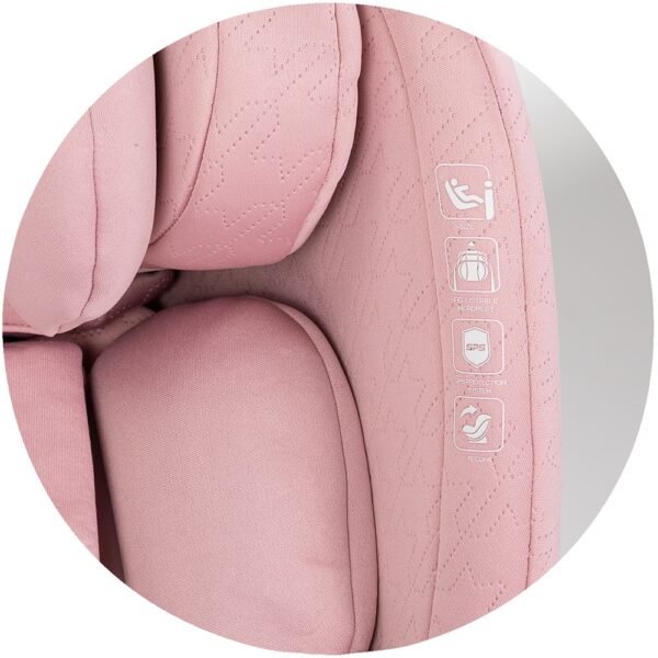 Scaun Auto Chipolino Aviato I-Size 40-150 Cm Pink Marshmallow - Imagine 8