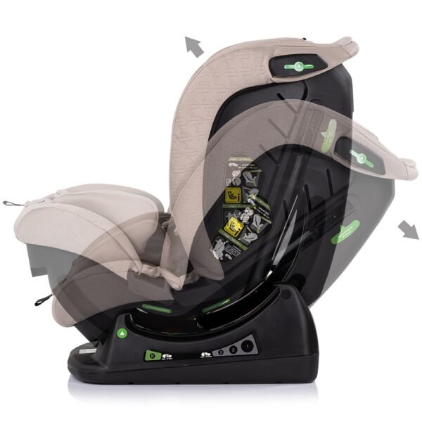Scaun Auto Chipolino Aviato I-Size 40-150 Cm Tiramisu - Imagine 5
