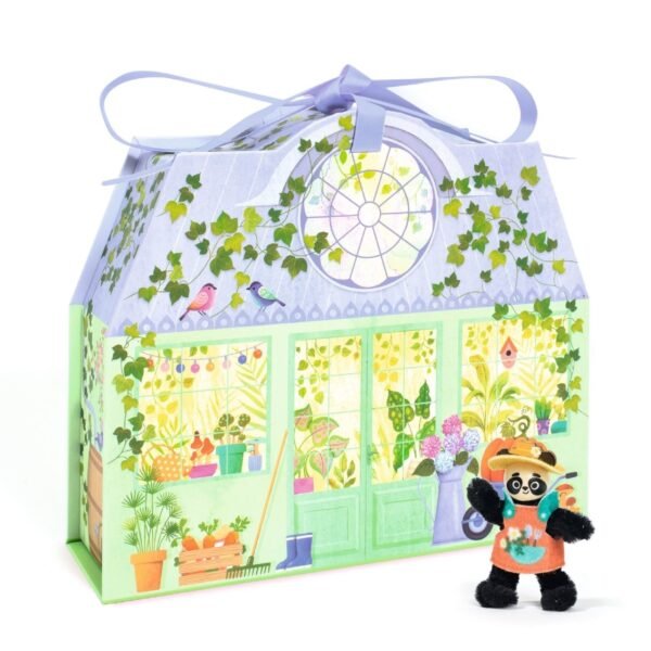 Casuta Miniaturala De Asamblat Si Colorat Olive , Djeco - Imagine 2