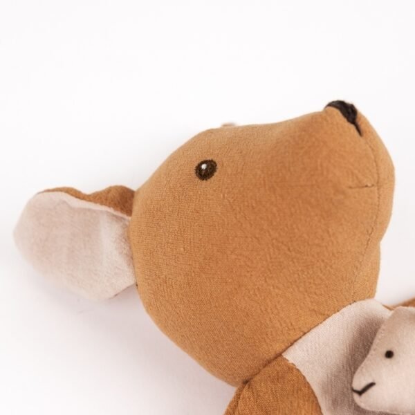 Papusa De Mana Cangur Cu Pui, Egmont Toys - Imagine 3