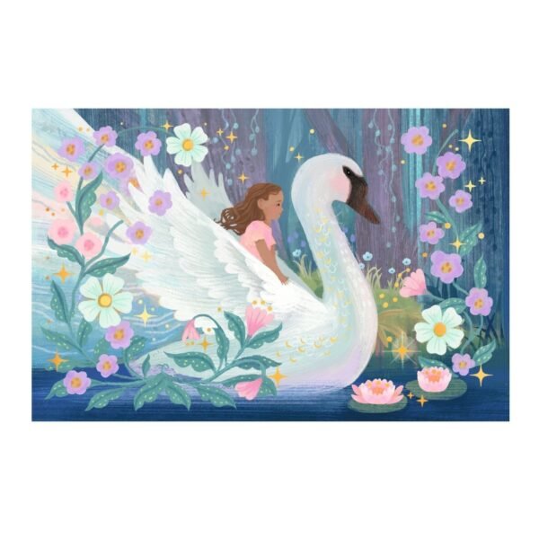 Set De Invitatii Animale Fantastice, Djeco - Imagine 4