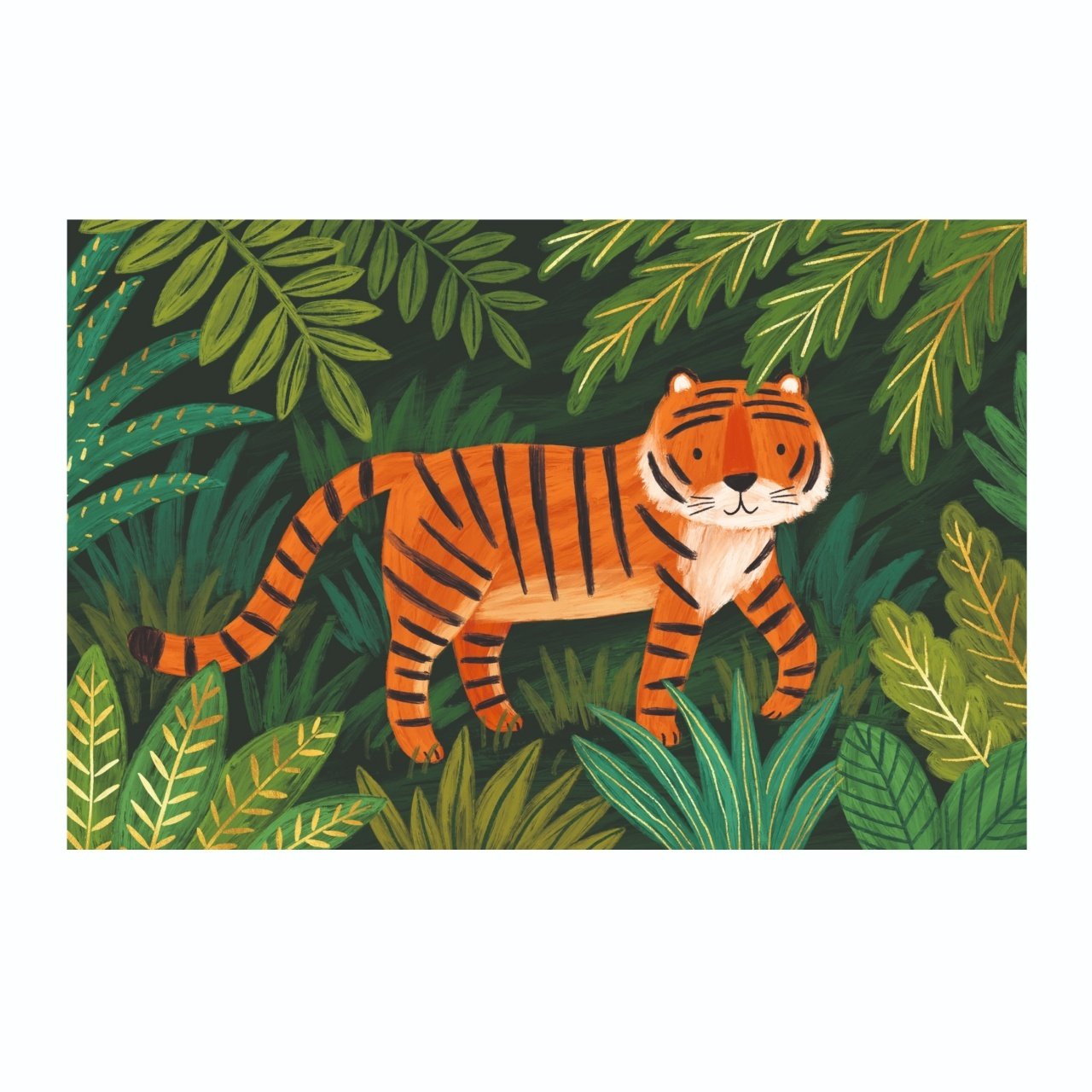 Set De Invitatii Cu Animale Din Jungla, Djeco 5 Set De Invitatii Cu Animale Din Jungla, Djeco - Imagine 4