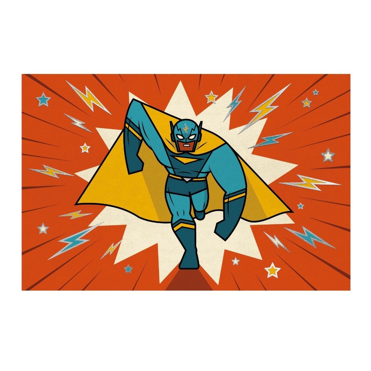 Set De Invitatii Supereroi, Djeco 5 Set De Invitatii Supereroi, Djeco - Imagine 4