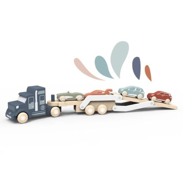 Camion Transportor Cu Masinute, Speedy Monkey - Imagine 3