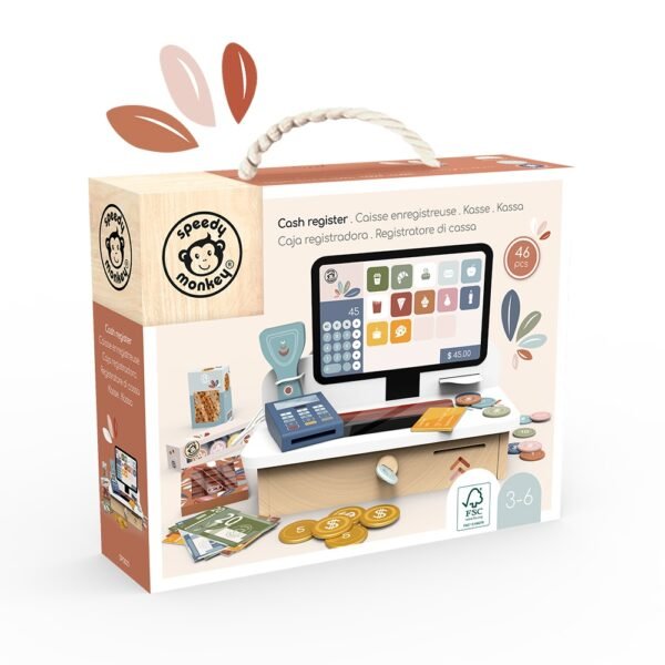 Casa De Marcat Din Lemn, Speedy Monkey - Imagine 2