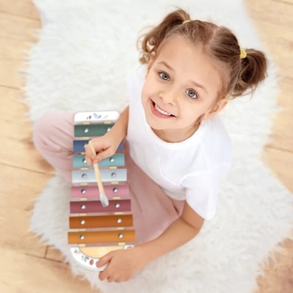 Instrument Muzical Metalofon Pentru Copii, Speedy Monkey - Imagine 3