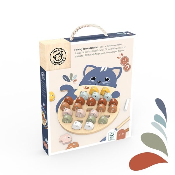 Joc Educativ Pescuieste Literele, Speedy Monkey - Imagine 2