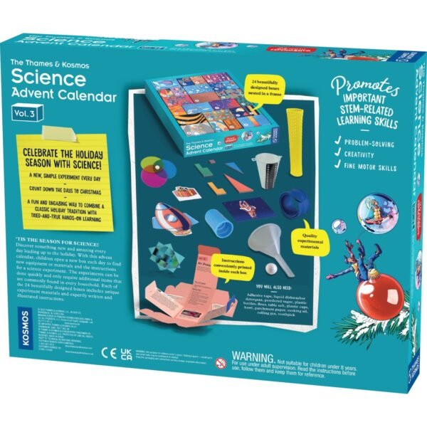 Jucarie Educativa Kit Stem Calendarul Stiintific De Advent Versiunea 3, Thames &Amp; Kosmos - Imagine 2