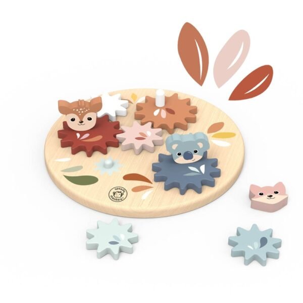 Jucarie Interactiva Cu Roti Dintate, Speedy Monkey