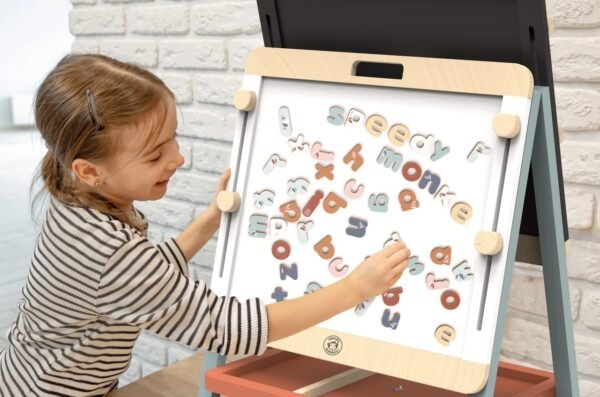 Litere Magnetice Din Lemn, Speedy Monkey - Imagine 2