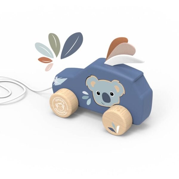 Masinuta De Tras Din Lemn, Speedy Monkey