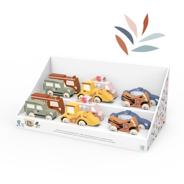 Masinuta Utilitara Din Lemn, Speedy Monkey - Imagine 2
