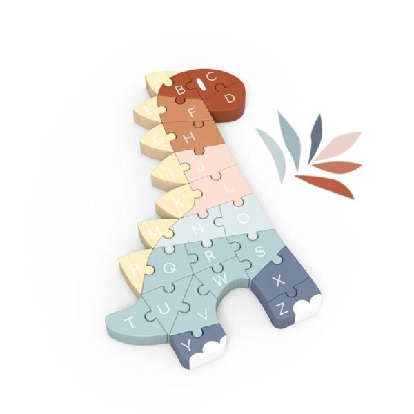 Puzzle Din Lemn Abc Dino, Speedy Monkey - Imagine 2