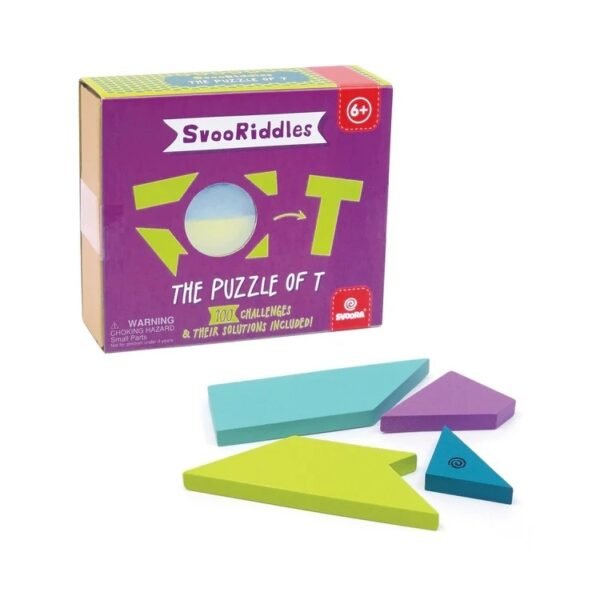 Puzzle Din Lemn Provocarea Lui T, Svoora