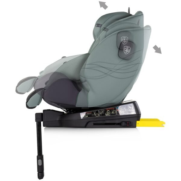 Scaun Auto Chipolino Premium I-Size 40-150 Cm Cu Sistem Isofix Basil - Imagine 5