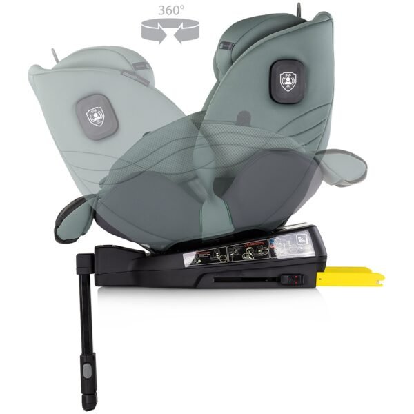 Scaun Auto Chipolino Premium I-Size 40-150 Cm Cu Sistem Isofix Basil - Imagine 7