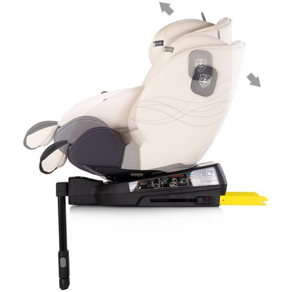 Scaun Auto Chipolino Premium I-Size 40-150 Cm Cu Sistem Isofix Biscotta - Imagine 5