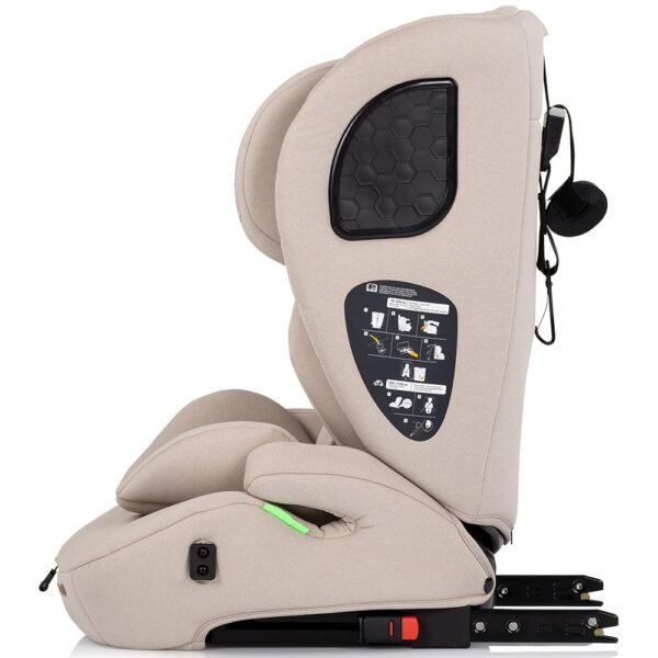 Scaun Auto Chipolino Tycoon Iso I-Size 76-150 Cm Cu Sistem Isofix Tiramisu - Imagine 4