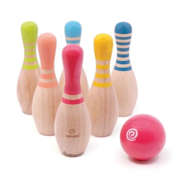 Set De Bowling Din Lemn, Svoora - Imagine 3
