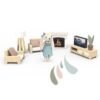 Set Mobilier Living Pentru Casa De Papusi Speedy Monkey21622 I Best Buy Babys