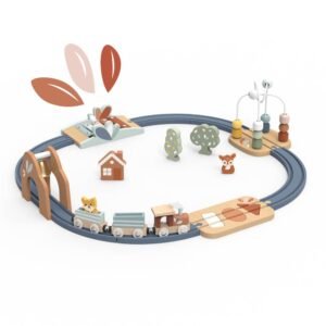 Set Trenulet Cu Activitati Multiple, Speedy Monkey