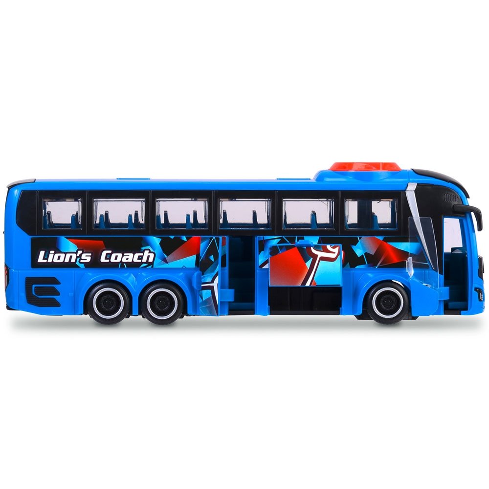 Autobuz Dickie Toys MAN Lion's Coach 26,5 cm albastru 4 Autobuz Dickie Toys MAN Lion's Coach 26,5 cm albastru - Image 3