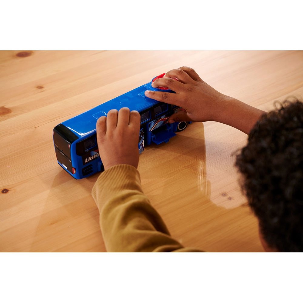 Autobuz Dickie Toys MAN Lion's Coach 26,5 cm albastru 8 Autobuz Dickie Toys MAN Lion's Coach 26,5 cm albastru - Image 7